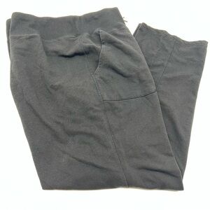 Eddie Bauer Unisex Black Drawstring Waist Track/Sweatpants-Size XXL